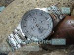 Copy IWC GST Day-Date Chronograph White Dial SS Case Watch